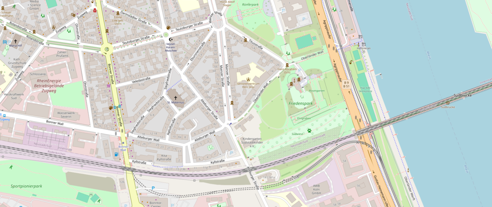 Map von Fotostudio Location